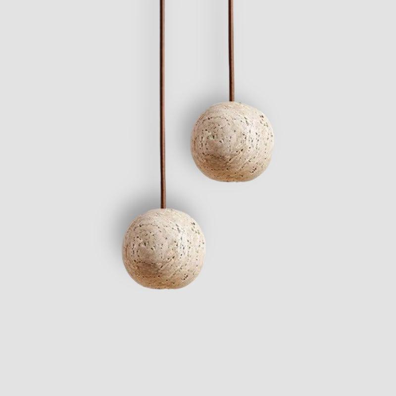 NaturalDesign - Lampe suspendue ronde élégante