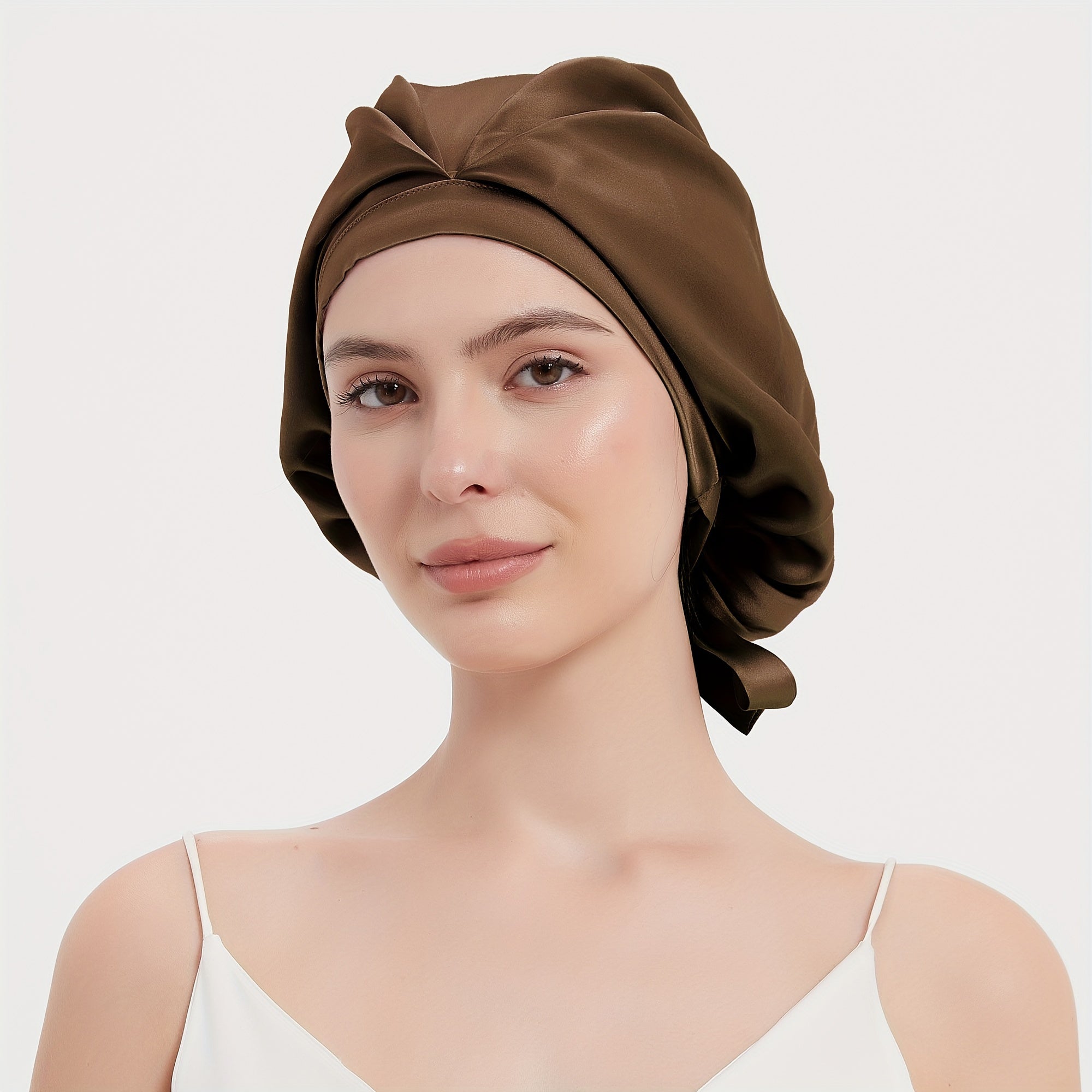 Cate | Bonnet de sommeil léger plissé