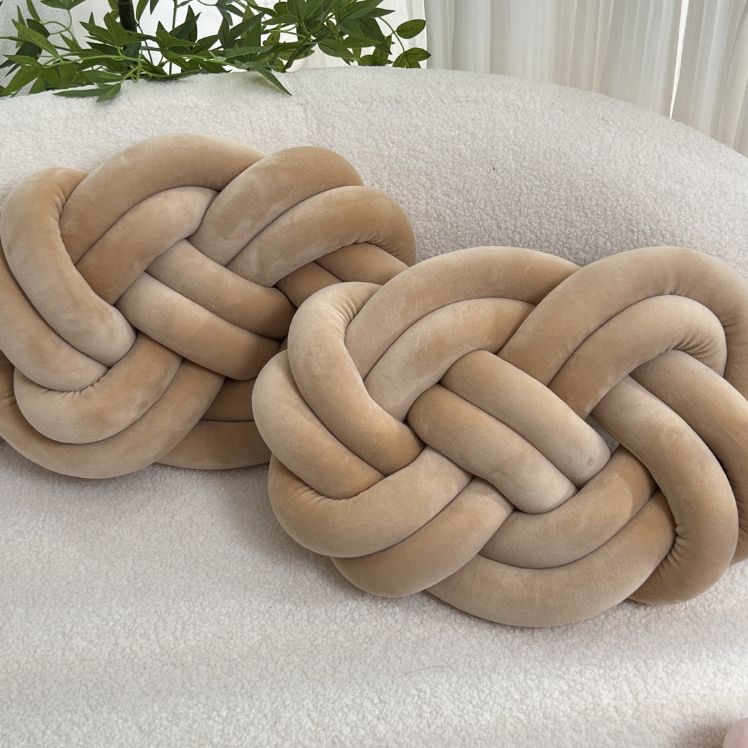 Coussin en Peluche CozyPlush - Ensemble de 2 Coussins Décoratifs – Douce Élégance pour Votre Maison