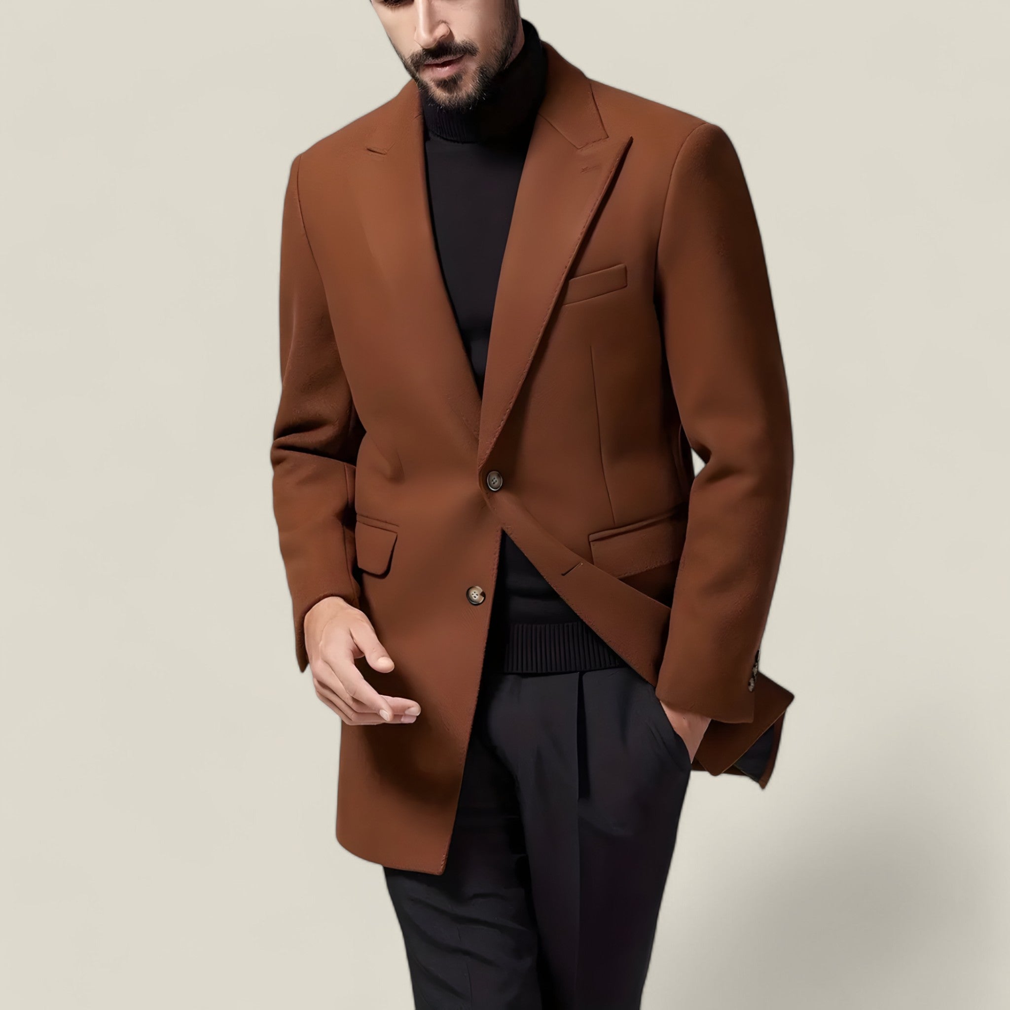 Noah - Manteau mi-long raffiné