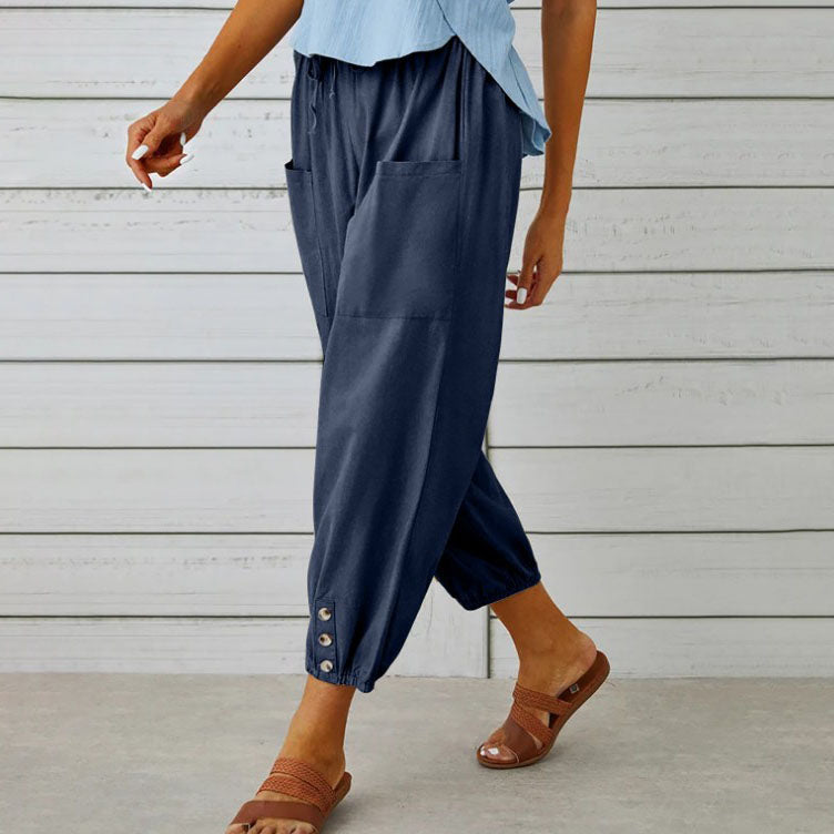 Martha- Pantalon à jambes larges