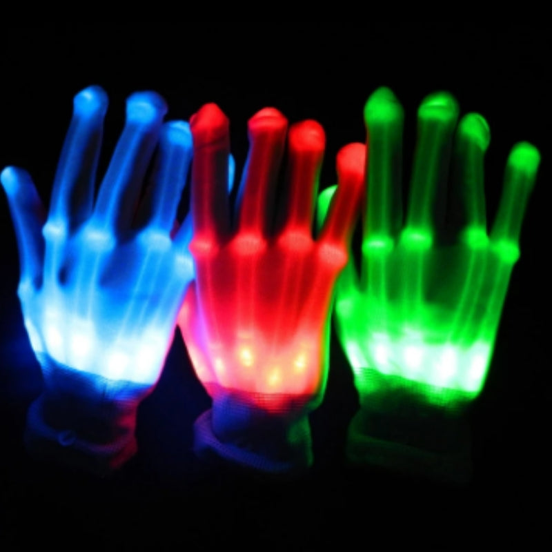 GlowHands – Gants lumineux LED néon