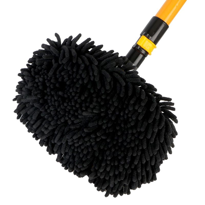 Mop de lavage de voiture robuste avec manche extensible