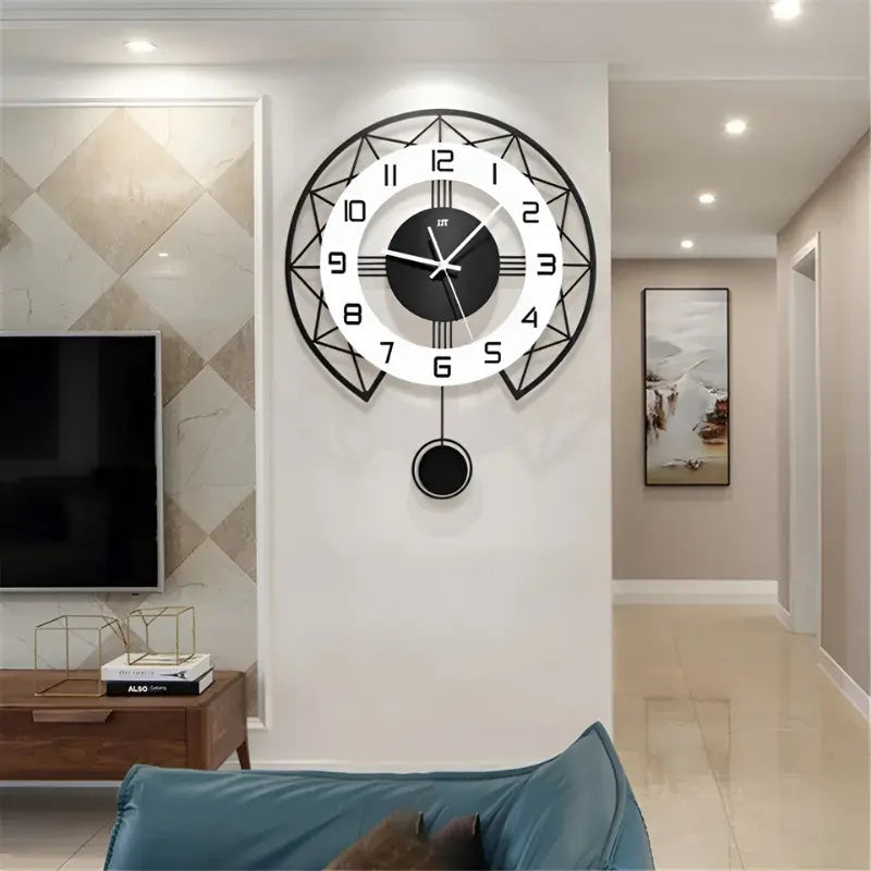 SilentForm - Horloge Murale Moderne