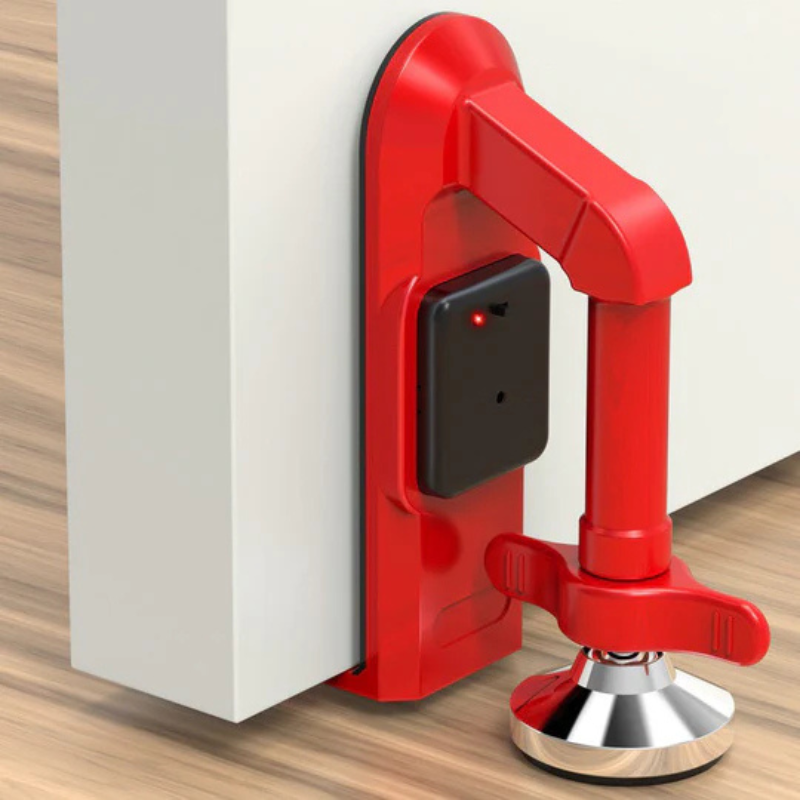 SafeStep Dispositif Portable d'Alarme de Porte – Sécurité alimentée par batterie pour les voyages et la maison