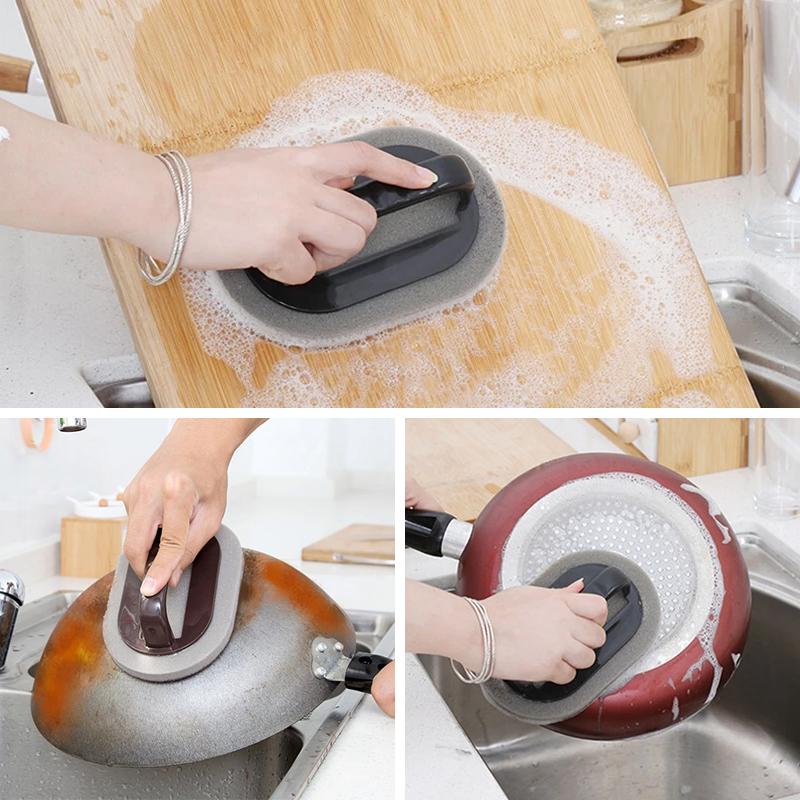 ScrubEase - Tampons de nettoyage pour assiettes et ustensiles de cuisine