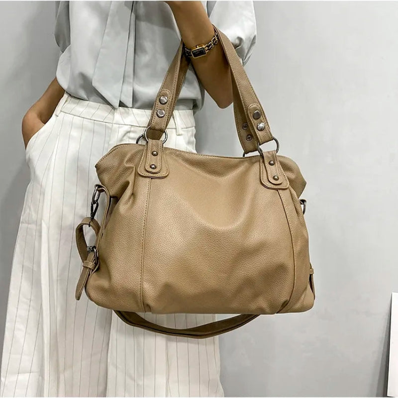 Ethel - Sac à main large sans effort avec clous