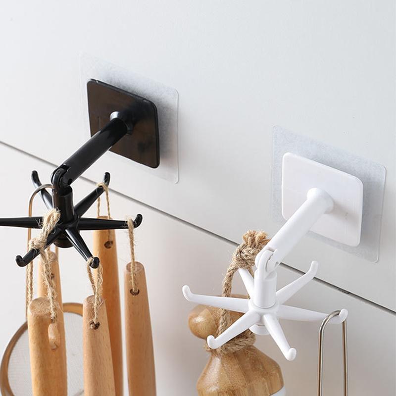 Crochets Suspendus Rotatifs à 360° SwiftHook – Rangement Intelligent pour Votre Maison