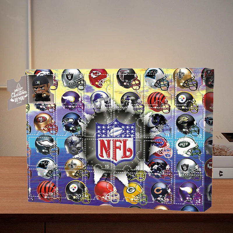 Calendrier de l'Avent NFL NY - celui avec 24 petites fenêtres