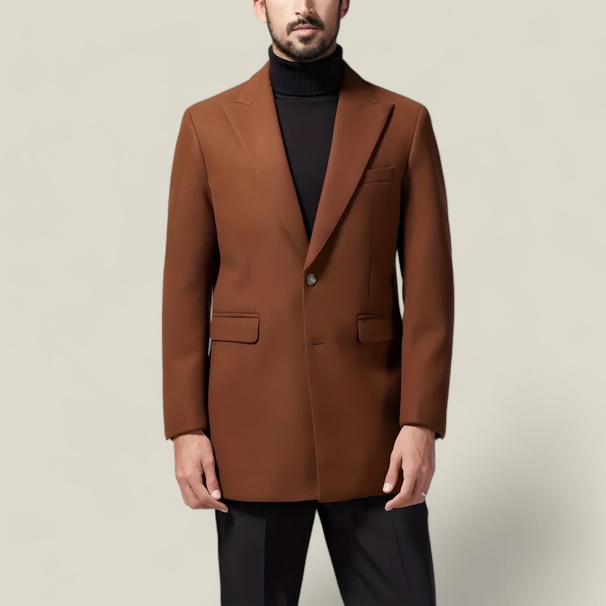 Noah - Manteau mi-long raffiné