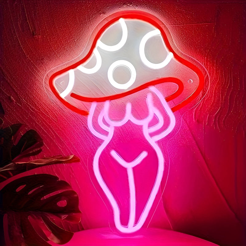DreamGlow - Lampe champignon LED colorée