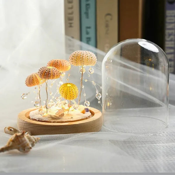 SeaGlow - Lampe de nuit unique en forme de méduse