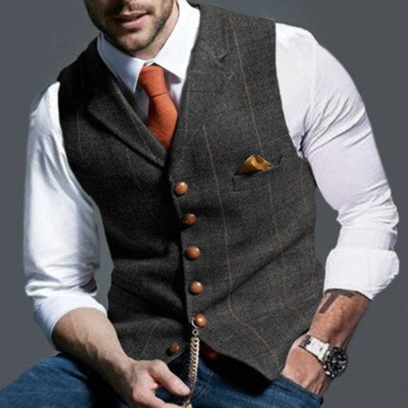 Kenny - Gilet sophistiqué pour hommes