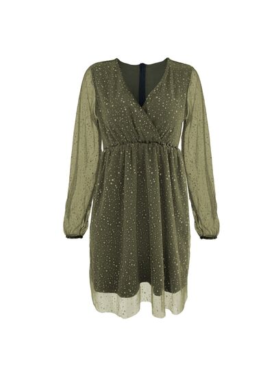 Robe scintillante à décolleté en V élégante Imelda