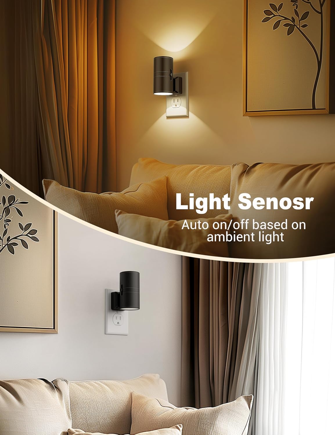 LumiGlow Lampe de Nuit LED Dimmable