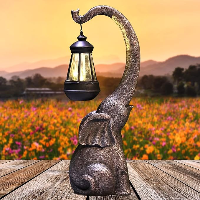 ElephantGlow - Lampe solaire finurlig