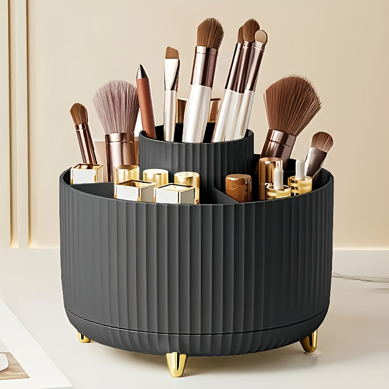 Organisateur de maquillage et d'accessoires rotatif 360°