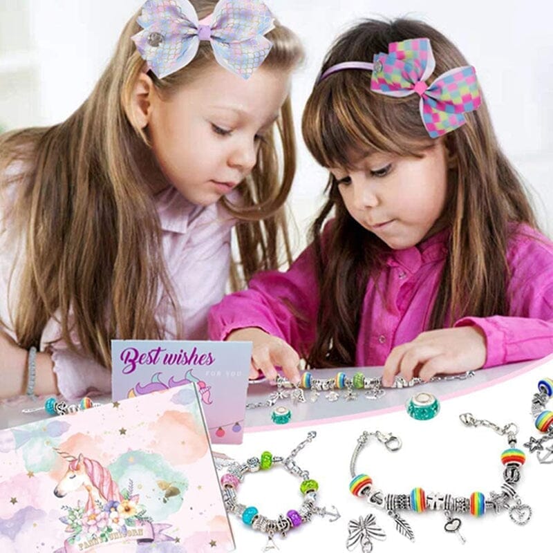 Bracelet à breloques DIY pour filles