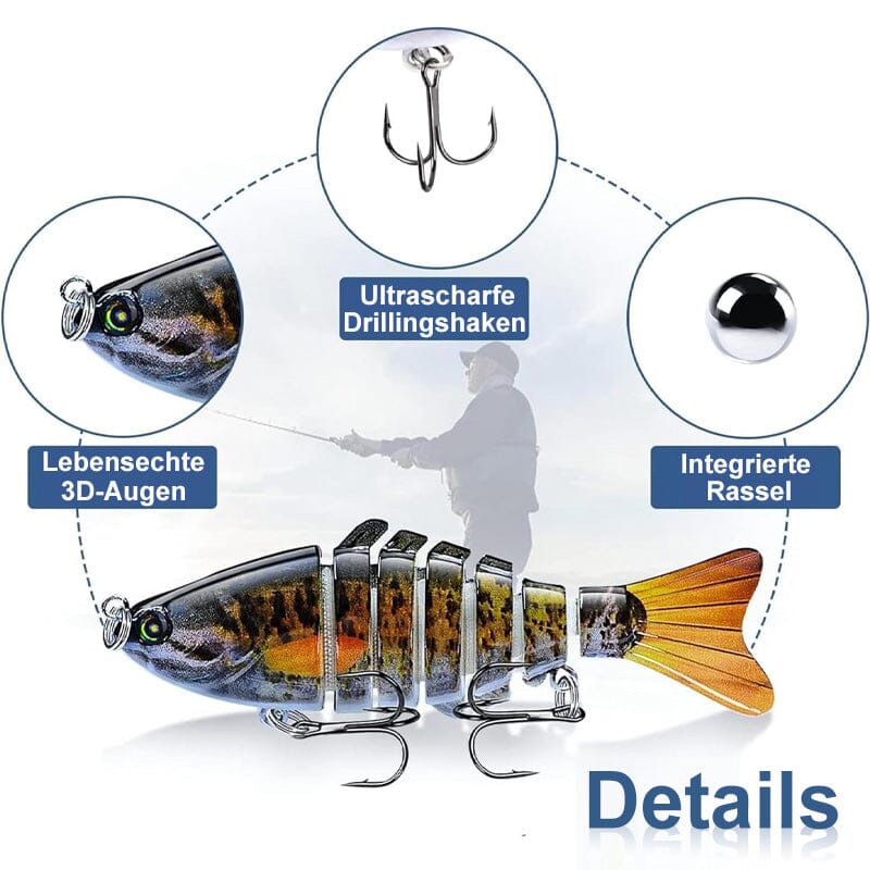 Petits leurres à poisson - Parfaits pour la pêche de précision