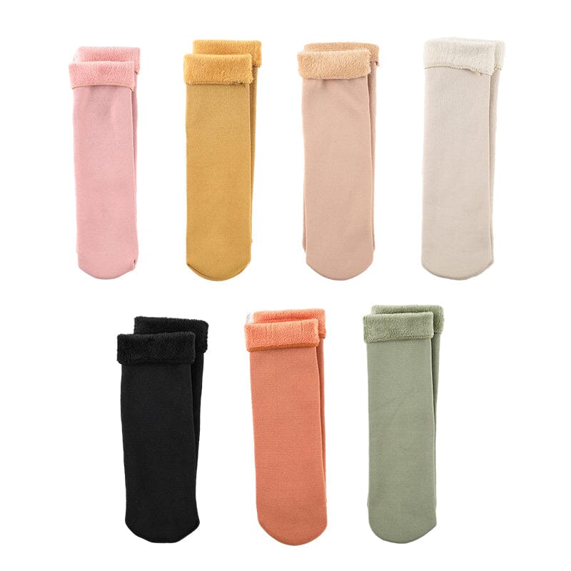 SnuggleFleece - Chaussettes en polaire pour femmes