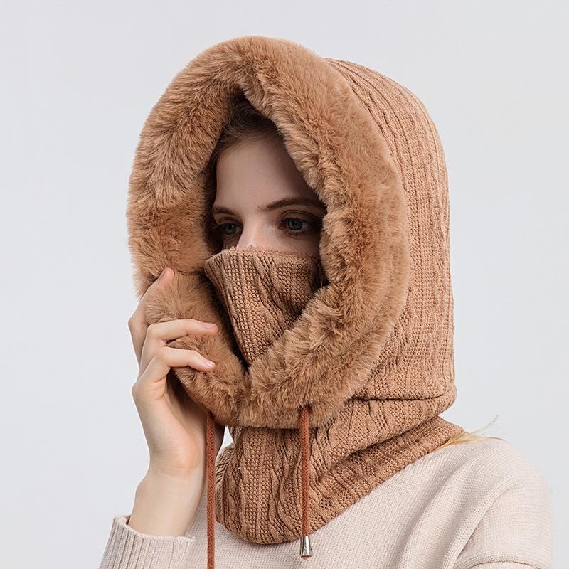 Amelia - Ensemble d'hiver élégant et confortable avec bonnet et masque