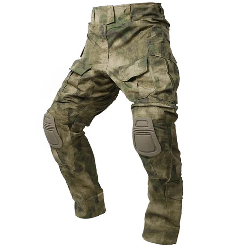 Pantalon cargo tactique avec protège-genoux pour l'extérieur et le travail