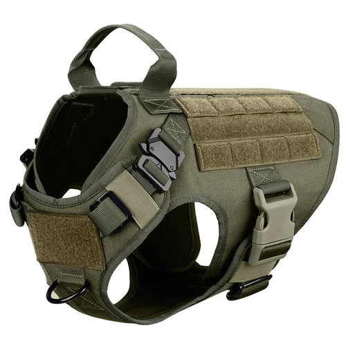 PawsSecur Taktisk Gilet pour Chiens – Harnais Anti-Tir avec Panneaux Ajustables