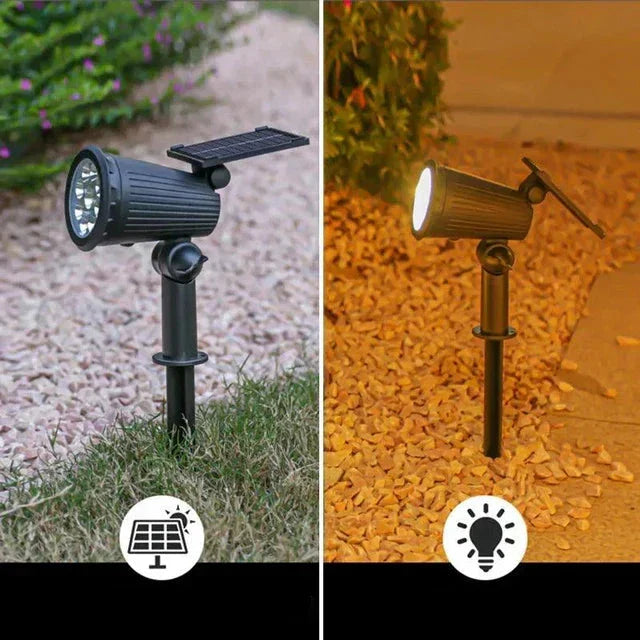 SolarFlare - Projecteurs LED alimentés par énergie solaire