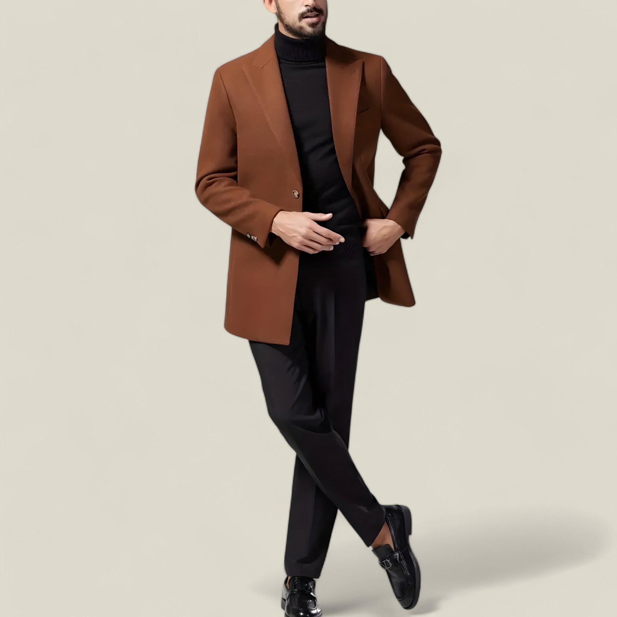 Noah - Manteau mi-long raffiné