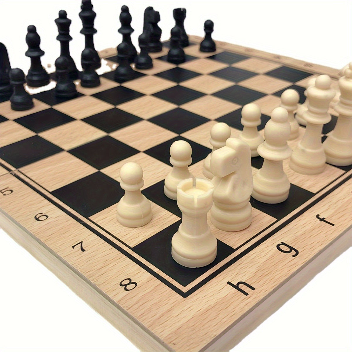 Ensemble d'échecs pliable - Compact et pratique