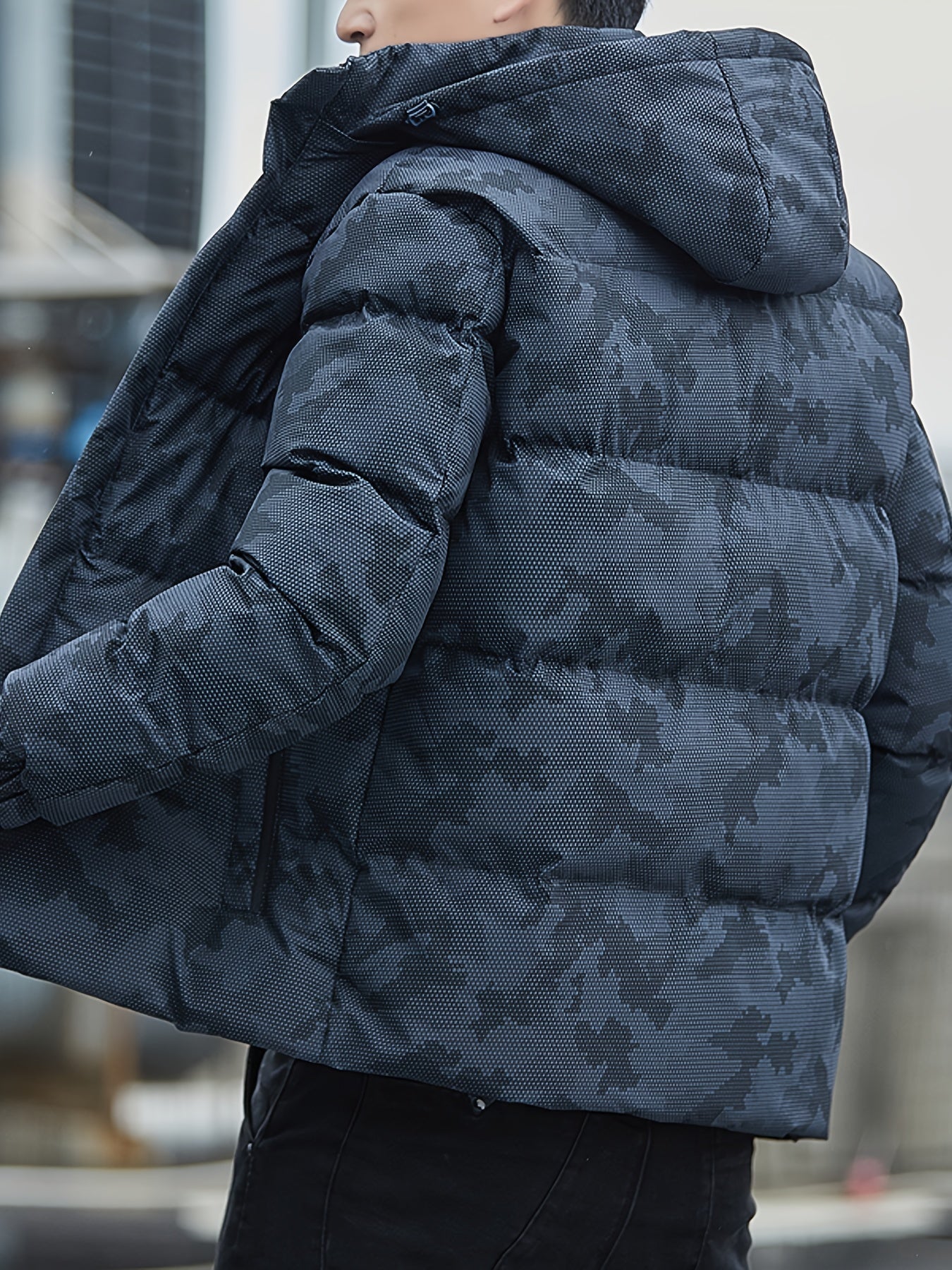 Nick | Veste matelassée à capuche avec poches