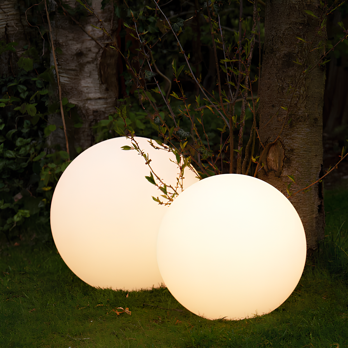 Lampe de jardin LED NovaSmart avec lumière multicolore et fonction intérieure