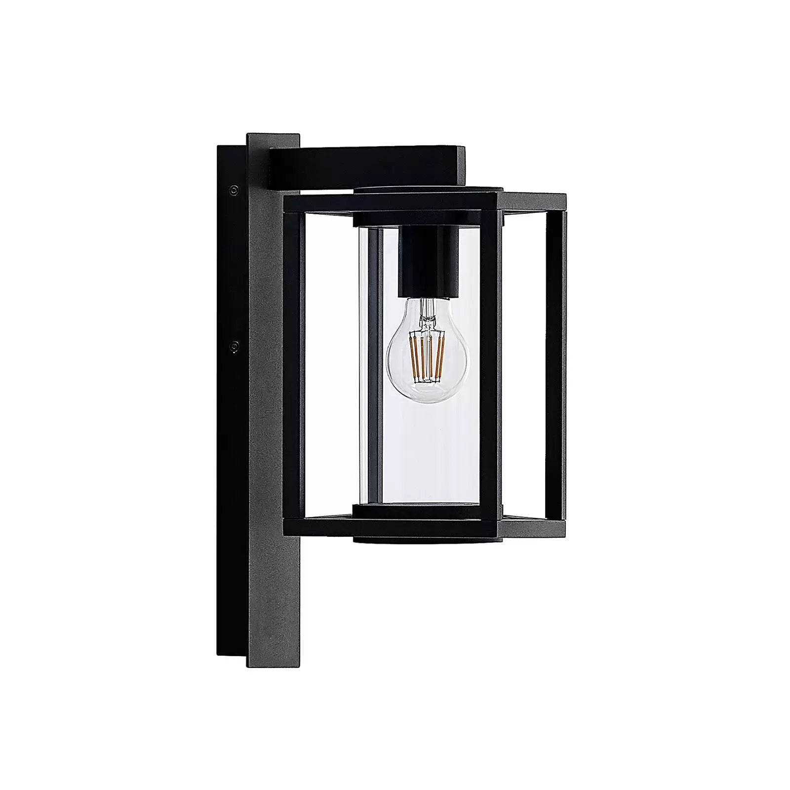 LumiGlow – Applique murale extérieure industrielle moderne