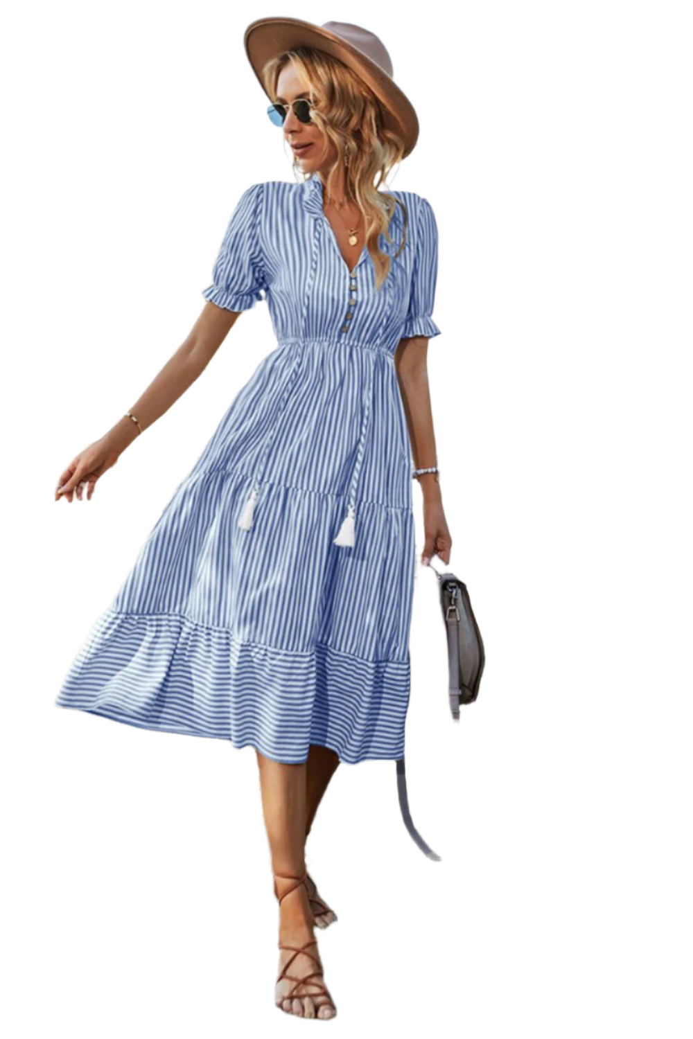 Robe d'été Freja - Robe Légère et Élégante pour Femmes