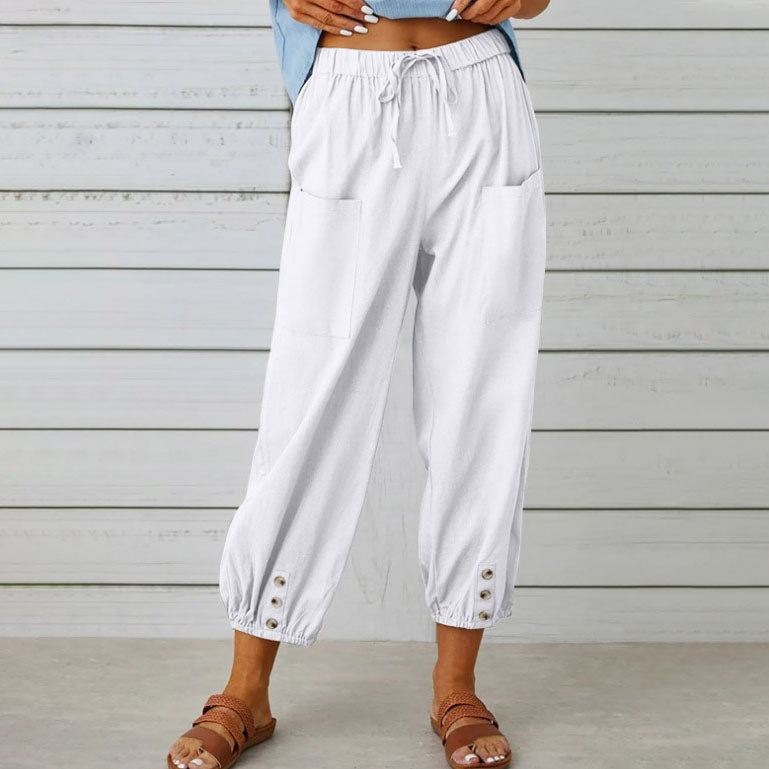 Martha- Pantalon à jambes larges