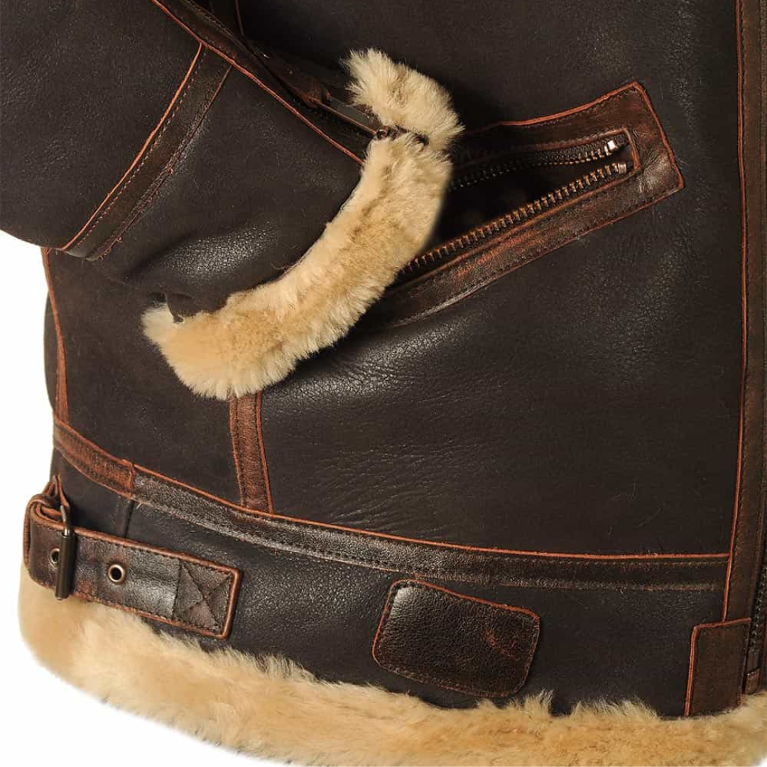 Veste Pilote Atlas – Confort Durable et Isolant pour Toutes les Saisons