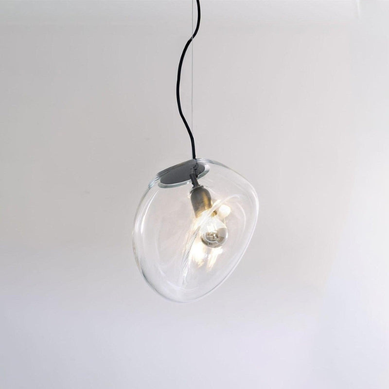 Dråbelux Élégante Lampe Pendante en Verre – Éclairage de Plafond Stylé avec Lumière Douce