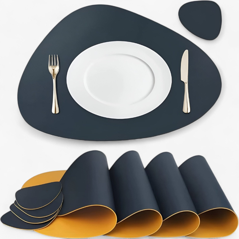 Bordluna Élégant Sets de Sous-plat et Set de Dessous de Plat Réciproque
