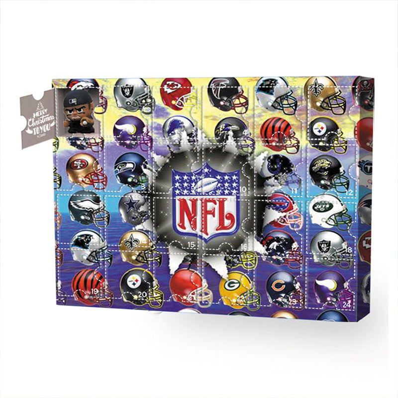 Calendrier de l'Avent NFL NY - celui avec 24 petites fenêtres
