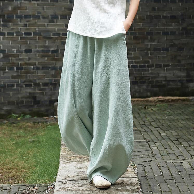 Pantalon aéré pour femme