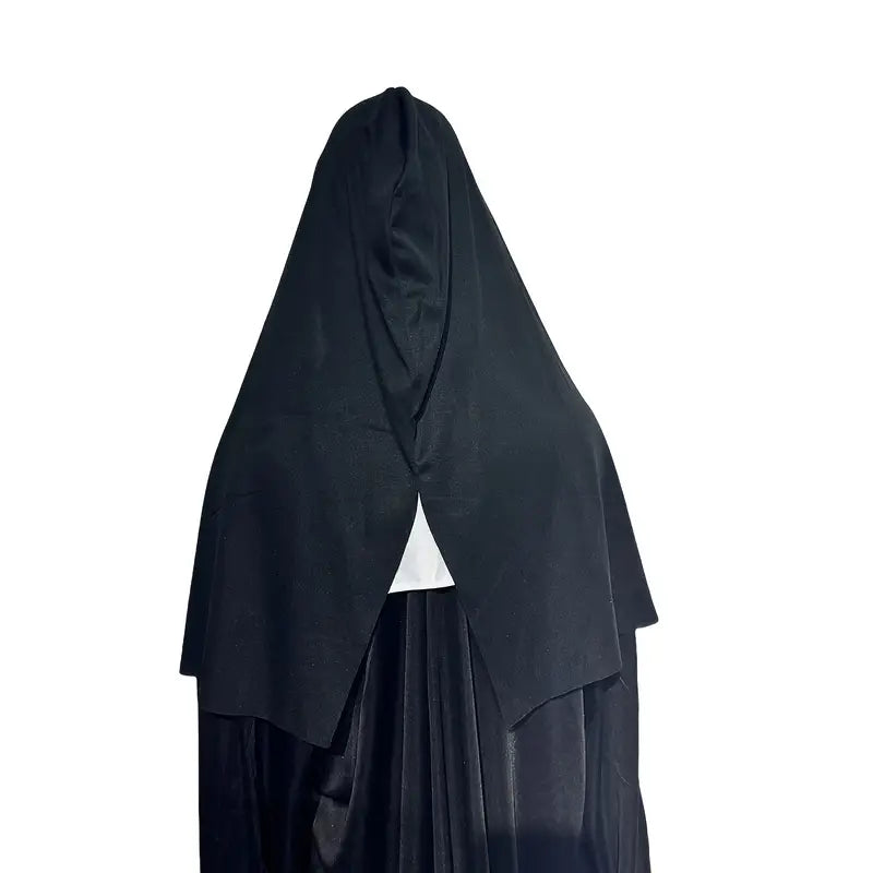 DarkVow Masque de Nonne d'Halloween – Masque en latex horrifique pour adultes