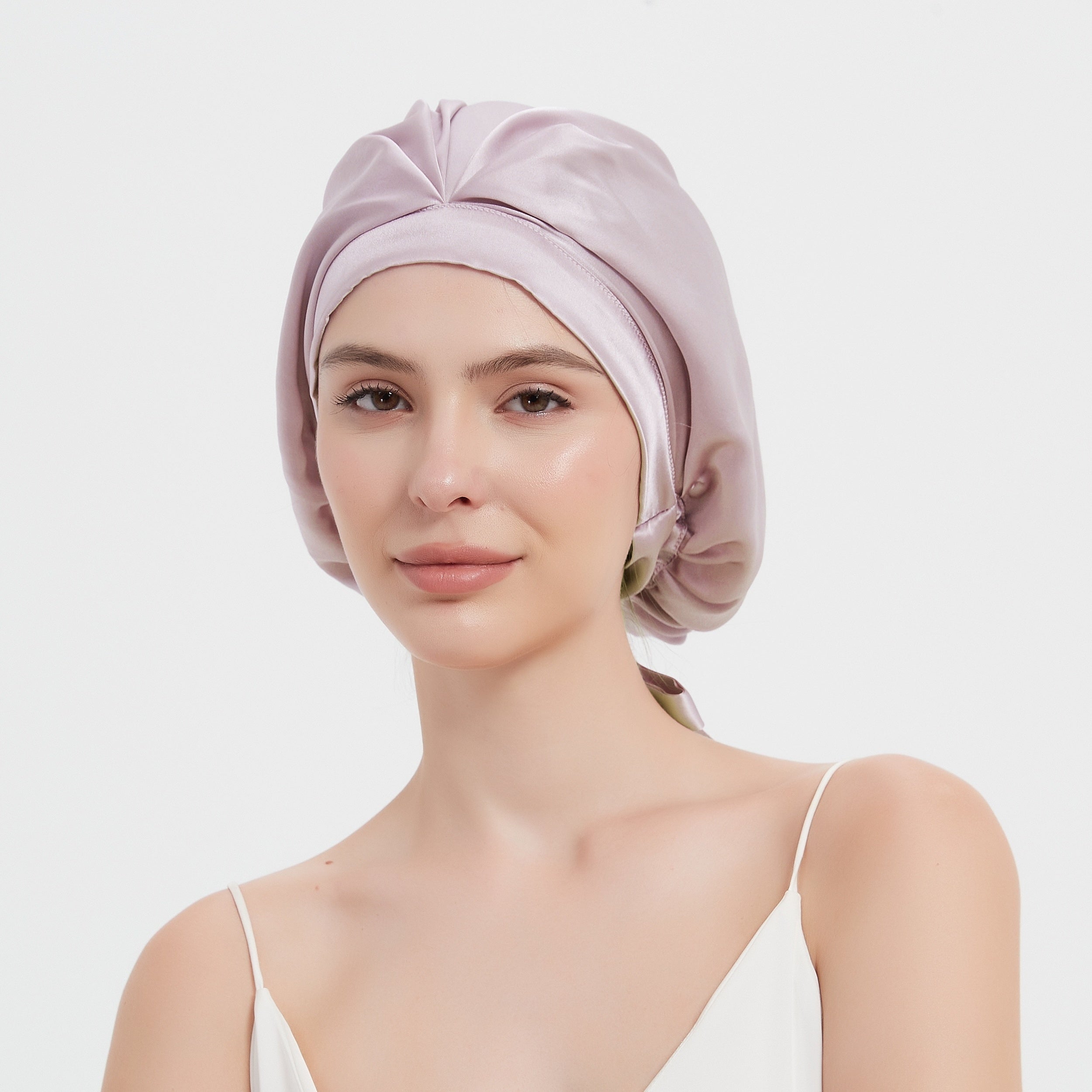 Cate | Bonnet de sommeil léger plissé