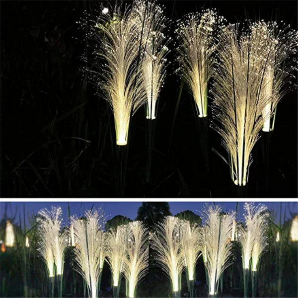 Lampadaire de jardin élégant à énergie solaire