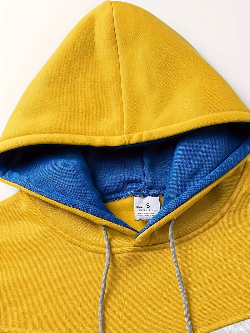 Oscar - Sweat à capuche décontracté à manches longues avec cordon et poches