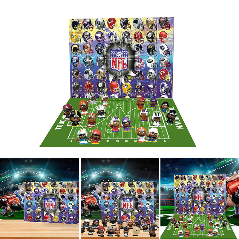 Calendrier de l'Avent NFL NY - celui avec 24 petites fenêtres