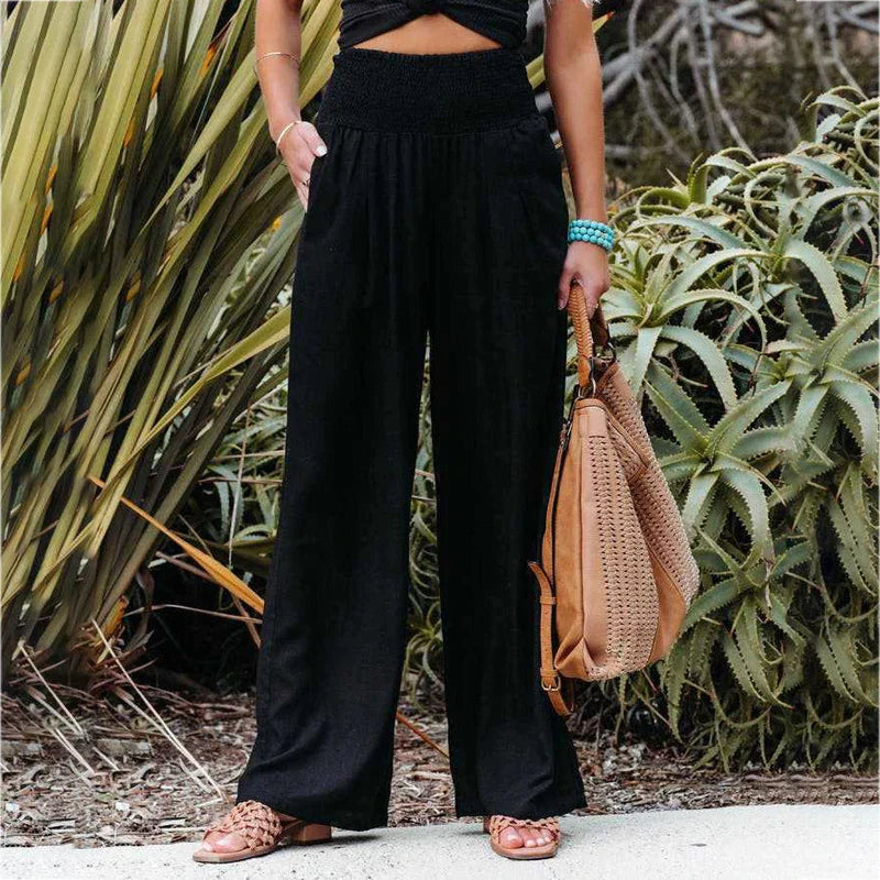 Pantalons fluides Lana