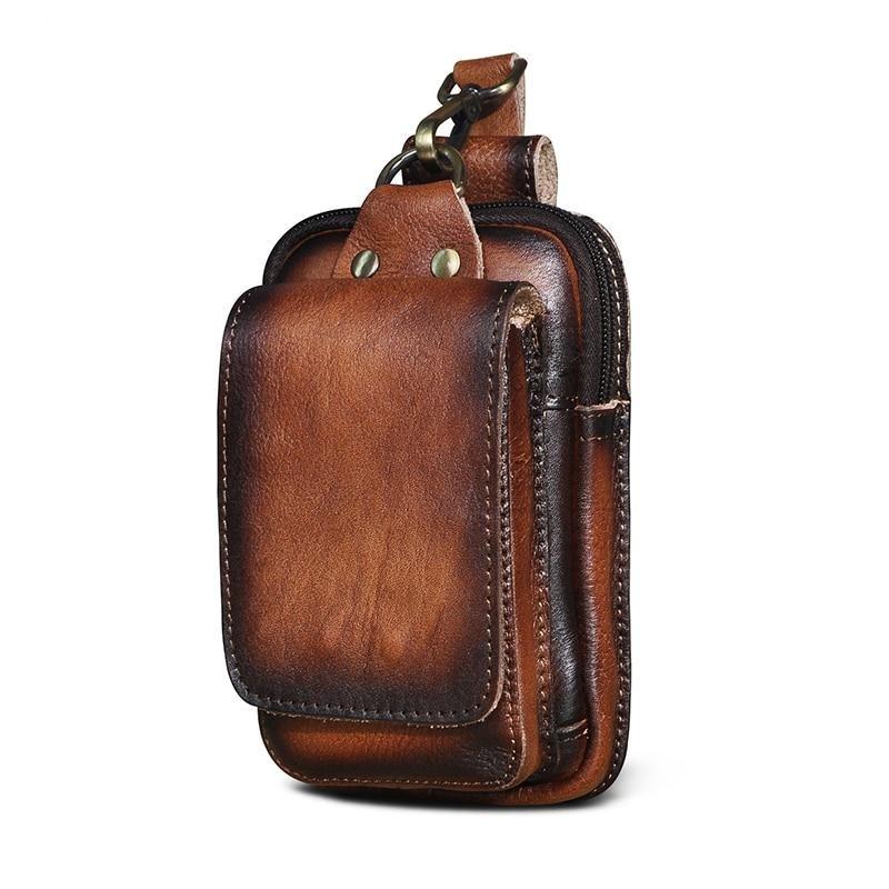 Simon - Ensemble de taille en cuir vegan élégant