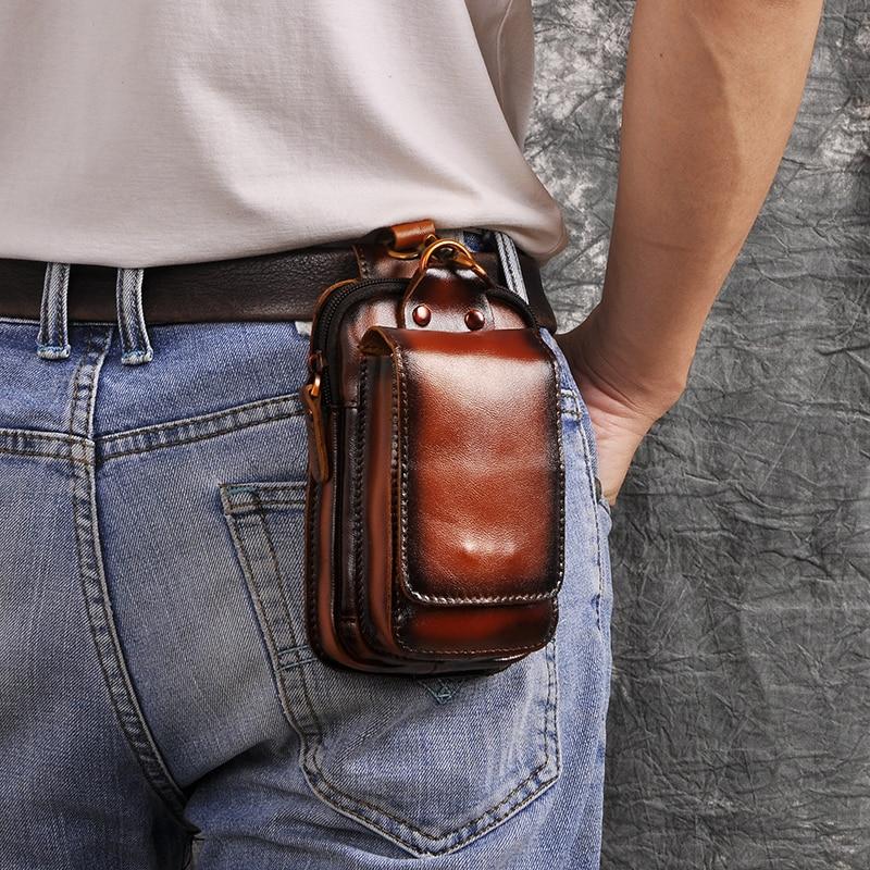 Simon - Ensemble de taille en cuir vegan élégant