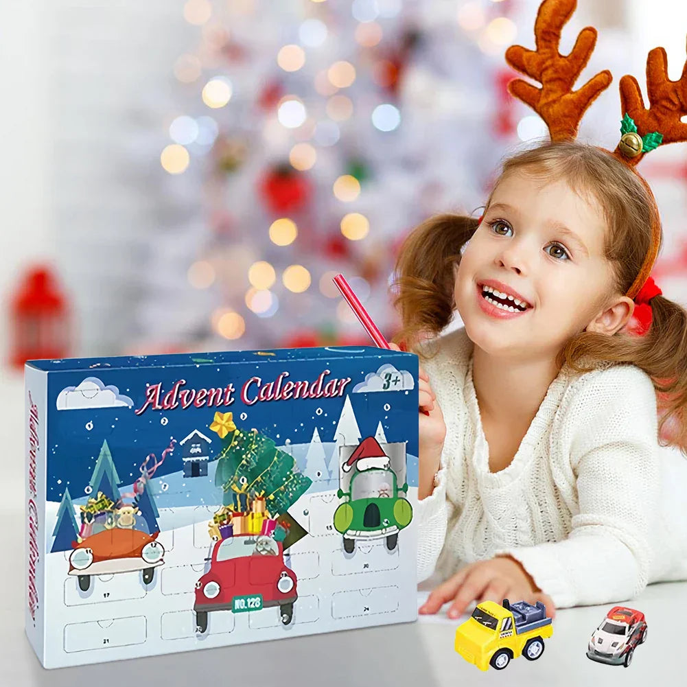 Calendrier de l'Avent de Jouets Automobiles 2025