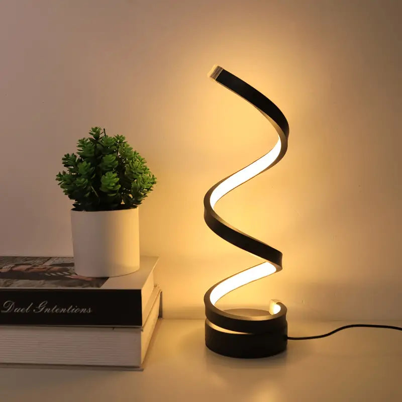 Aeris | Lampe en Spirale Formée